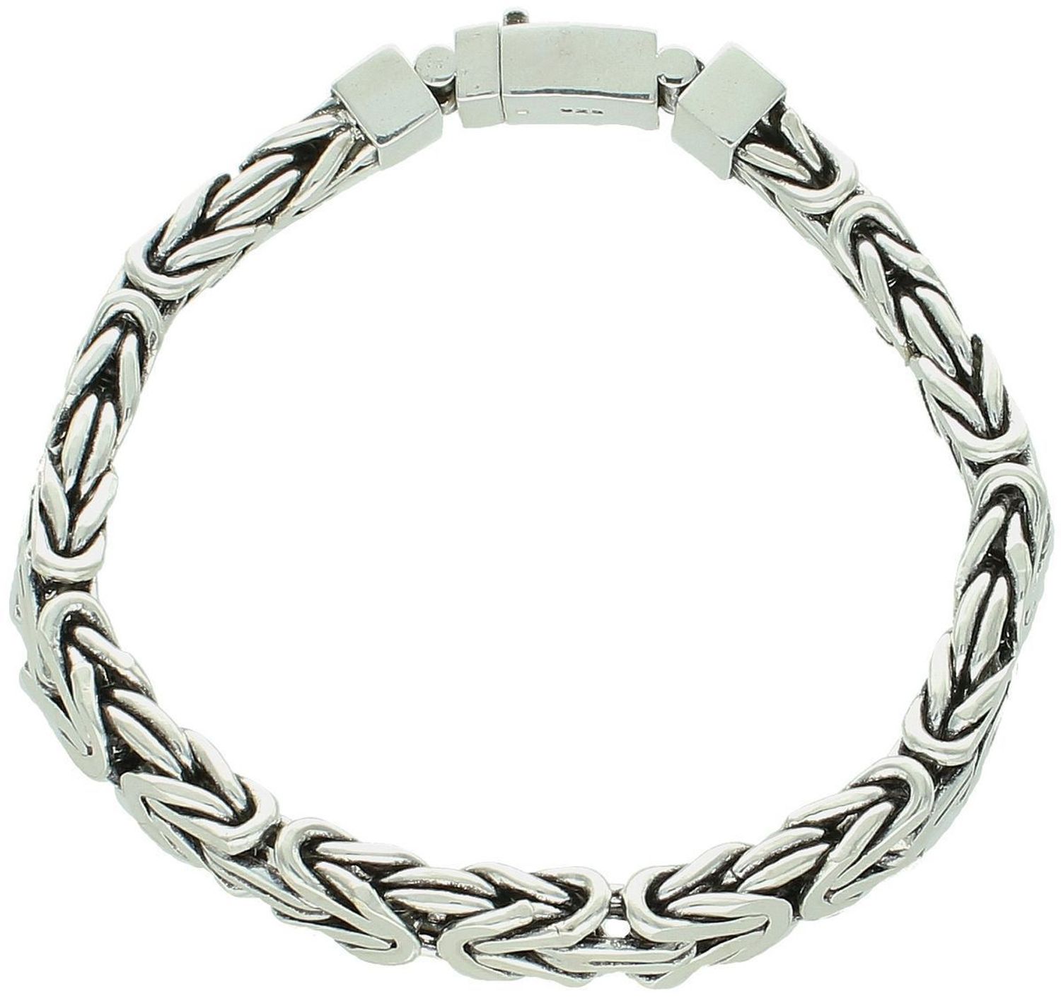 Bransoletka męska ze srebra 925 o wadze 61,2g, długości 22 cm i królewskim splocie. Elegancki model DIA-BRA-13490-925 – idealna na prezent i na co dzień.1.jpg